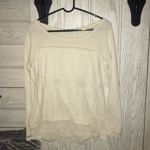 Maurices cream sweater